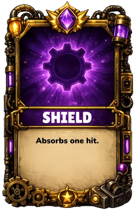 Shield card
